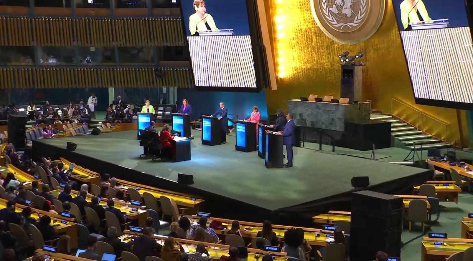 UE lamenta que Estados Unidos niegue visados a presidente de Palestina y pide reconsiderar la decisión. En la imagen, la ONU.