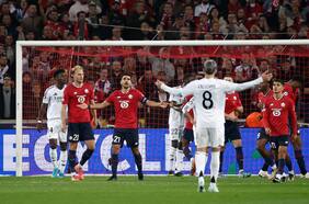 Lille de Francia da el gran golpe y vence al campeón Real Madrid en la Champions League