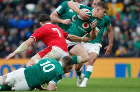Irlanda vence a Gales en el inicio del Seis Naciones
