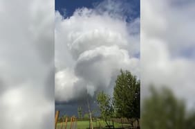 DMC descarta tornado en Longaví y atribuye daños a fuertes rachas de viento