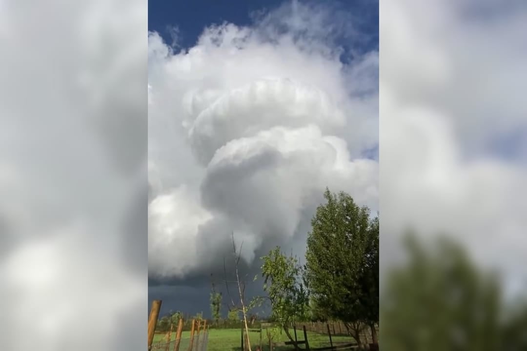 DMC descarta tornado en Longaví y atribuye daños a fuertes rachas de viento