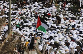 Ciudadanos de Francia, Irak y Jordania se manifiestan en apoyo a palestinos