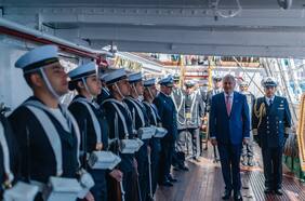 En despedida de Buque Escuela Esmeralda: Kast releva combate contra crimen organizado y narcotráfico