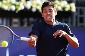 Se acaba el sueño de Christian Garin: cae batallando ante Sebastián Báez y es eliminado del BCI Seguros ChileOpen