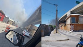 Incendio en campamento de Maipú: dos casas y tres familias afectadas