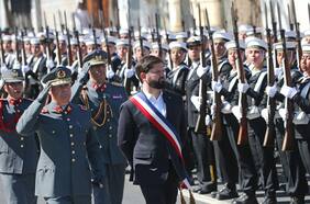 Presidente Boric asiste a Te Deum Evangélico en San Bernardo