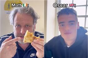 “Definitivamente un 10/10”: la reacción de cuatro europeos al probar las empanadas de pino