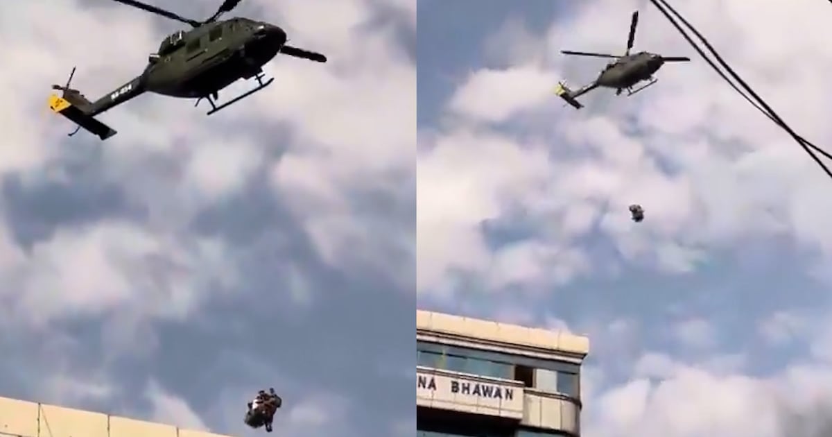 Crisis total en Nepal: Políticos y funcionarios fueron evacuados en helicóptero en medio de los disturbios