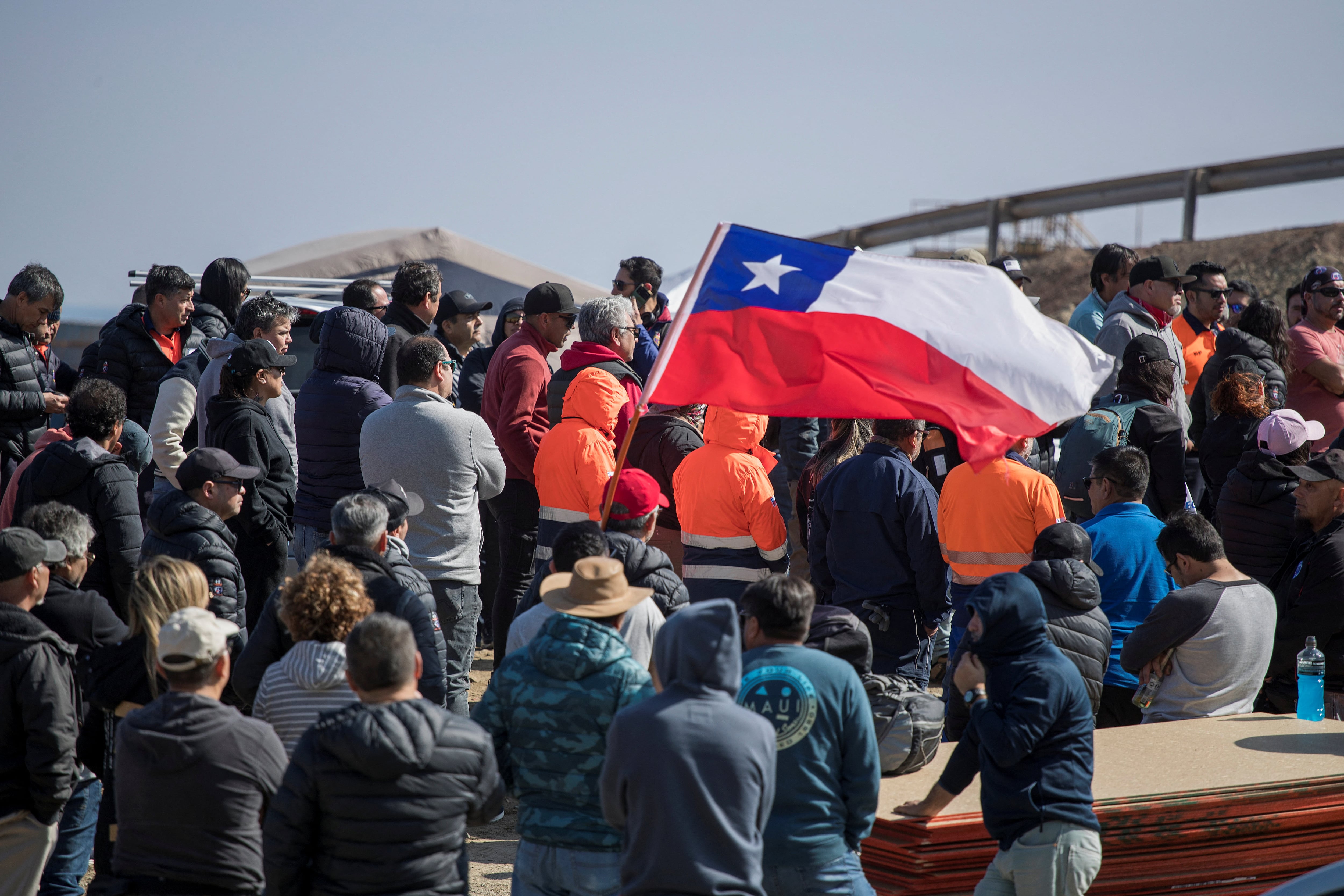 Trabajadores de Escondida