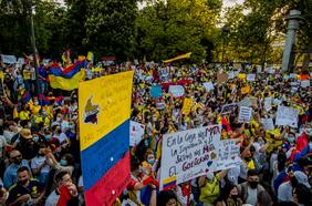De España a Chile: Colombianos en el mundo se suman a las protestas sociales contra el gobierno de Duque