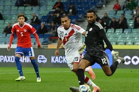 La íntima celebración de Lawrence Vigouroux después del triunfo de la Roja ante Perú