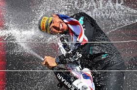 Hamilton agiganta su leyenda al ser el primer piloto en ganar nueve veces en el mismo circuito de F1
