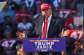 Arrestan a hombre por posesión ilegal de arma en las cercanías de mitin de Trump en Coachella