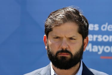 En Lampa, por cerca de 50 minutos, el Presidente Gabriel Boric entregó explicaciones por el caso de Manuel Monsalve.