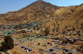 Carabineros procede a desalojo de toma en cerro Renca