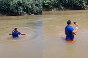 Conmoción en Brasil: periodista pisa el cuerpo de una niña mientras cubría su desaparición