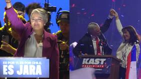 Kast y Jara miden fuerzas con masivos cierres de campaña: revisa cómo fueron