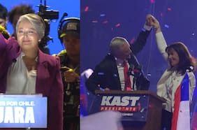 Kast y Jara miden fuerzas con masivos cierres de campaña: revisa cómo fueron