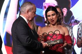 Francisca Crovetto es elegida la mejor deportista del año en una emotiva Gala Olímpica