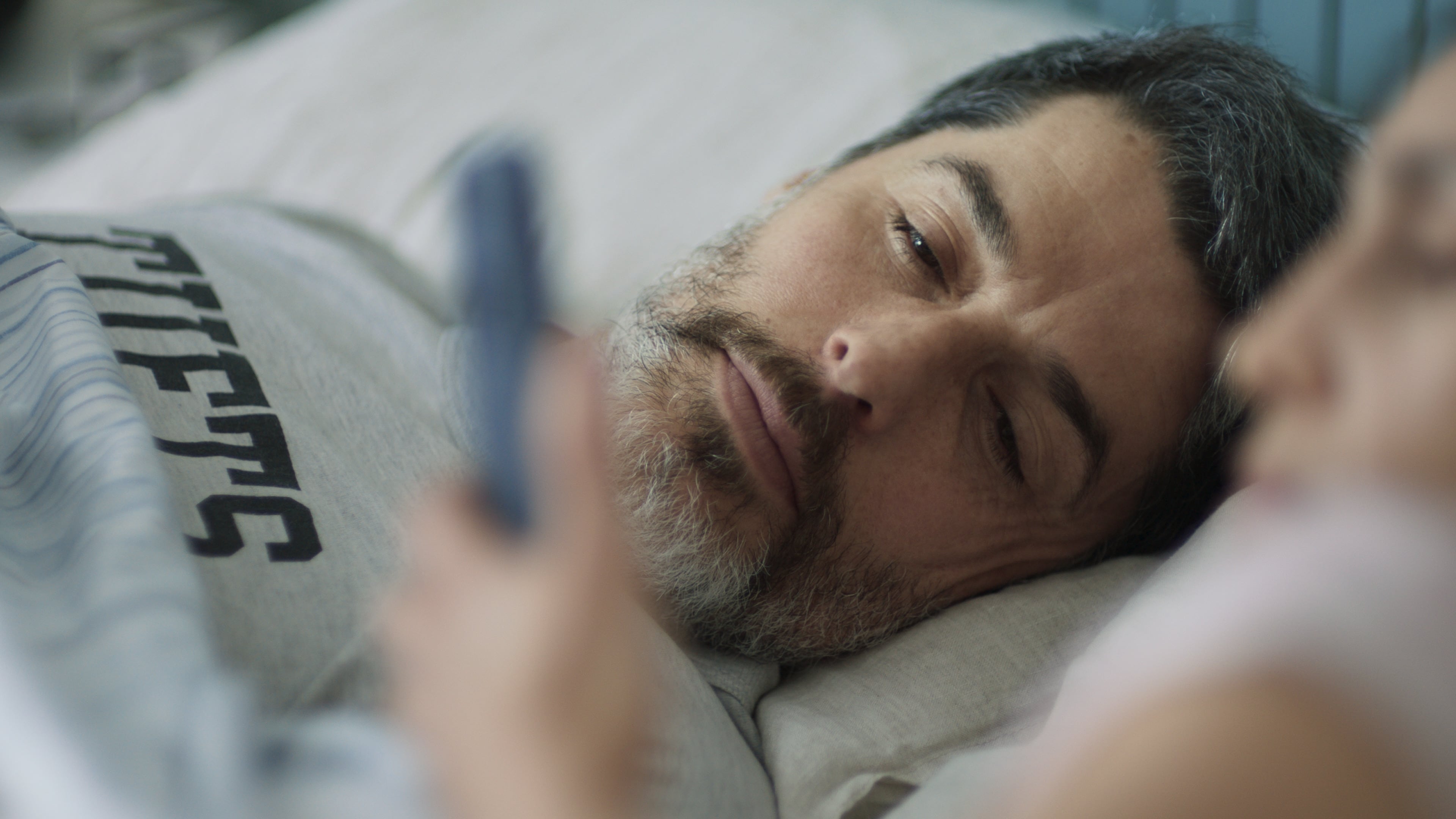 El actor Francisco Pérez-Bannen en Una Luz Negra.