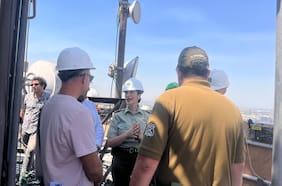 Fuegos artificiales en la torre Entel: Carabineros realiza inspección final y da el vamos al show pirotécnico