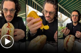 “Quiero vomitar”: influencer mexicano destroza en su reseña el completo chileno