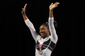 Regreso triunfal: Simone Biles arrasa en su primer torneo tras 732 días alejada de la gimnasia