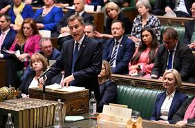 Jeremy Hunt, el “primer ministro de facto” en Reino Unido y una de las posibles cartas para suceder a Liz Truss