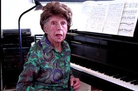 Colette, la pianista francesa de 106 años
