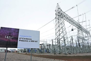 COPIAPO:Imagenes de la inaugura la l'nea de transmisi—n elŽctrica Cardones Polpaico