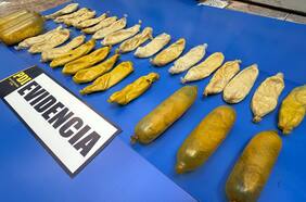 Incautan más de un kilo de cocaína base tras muerte de pasajero de un bus en Antofagasta