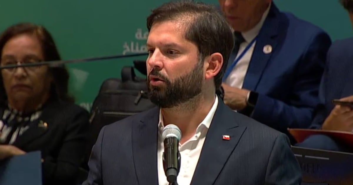 Boric vuelve a la carga contra postura de Trump frente al cambio climático y llama a países miembros de la ONU a rebelarse