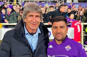 El recado de David Pizarro a Manuel Pellegrini a horas de la revancha entre el Betis y la Fiorentina
