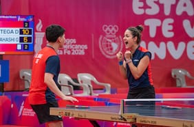 Daniela Ortega y Gustavo Gómez le dan el oro a Chile en el tenis de mesa de los Juegos Suramericanos 2026