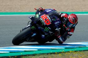 MotoGP: Quartararo se lleva la pole en un sábado marcado por la caída de Márquez