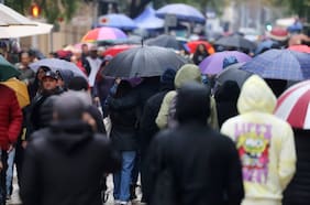 Tres sistemas frontales dejarán hasta cinco días de lluvia en la Región Metropolitana, según el tiempo