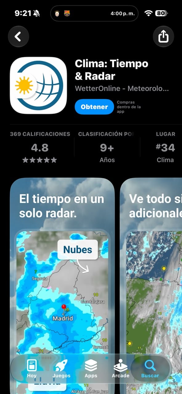 Las 5 mejores apps para consultar el pronóstico del tiempo en Chile