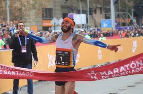 El chileno Carlos Díaz supera la hegemonía keniata y se corona en el Maratón de Santiago