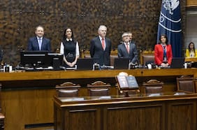 Juramento en el Senado: Luis Rojas asume como secretario general y Andrés Salas como prosecretario y tesorero