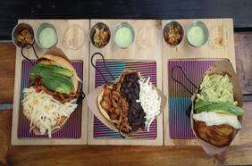 Sr. Budare: la picada de arepas y sánguches en marraqueta de Bellavista