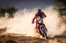 Pablo Quintanilla queda a un paso de la cima en el Rally de Marruecos