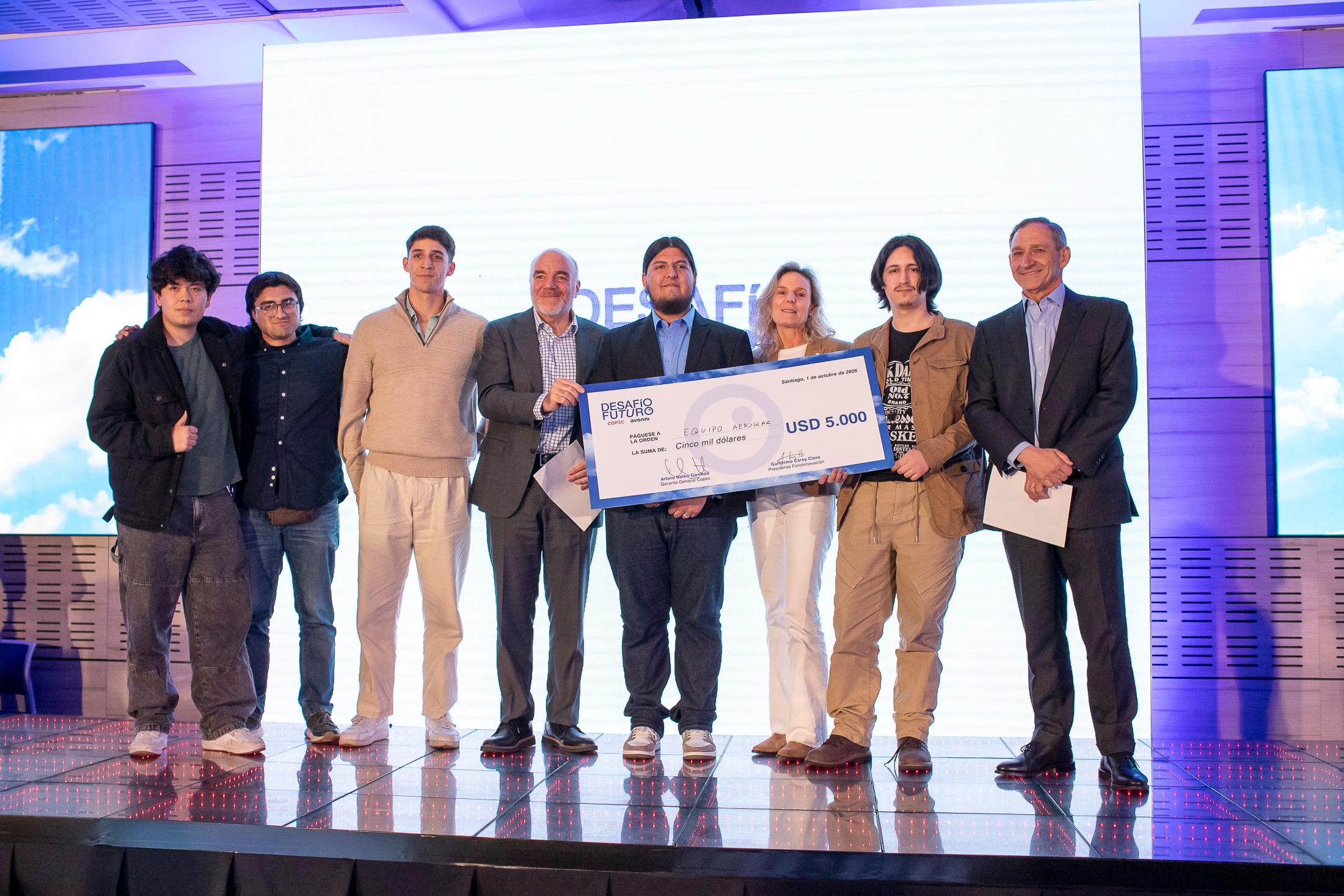 Tres proyectos de estudiantes universitarios ganan el Pitch Day de Desafío Futuro Copec Avonni