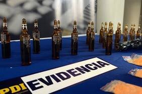 Detienen a hombre que poseía 22 ampollas de fentanilo en Lota