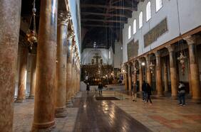 Una Navidad sin turistas en Belén: la variante ómicron arruina las celebraciones