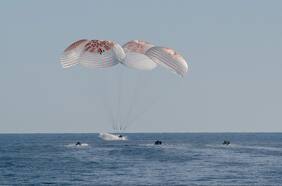 Así fue el regreso de los astronautas atrapados en el espacio