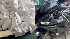 Capturan a “delivery de la droga” en O’Higgins: distribuía pasta base en su moto