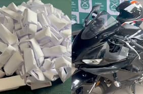 Capturan a “delivery de la droga” en O’Higgins: distribuía pasta base en su moto