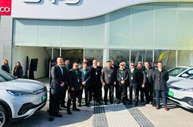 BYD sella alianza con Transvip y acuerda entrega de 15 eléctricos Yuan Plus