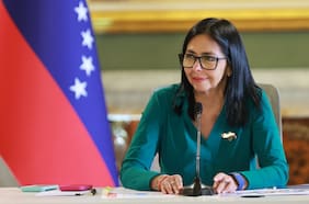 Delcy Rodríguez pide llamar a un “verdadero diálogo político” en Venezuela que incluya a la oposición
