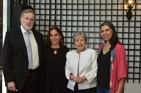 Embajador Bielsa organiza recepción para despedir a secretaria ejecutiva de la Cepal